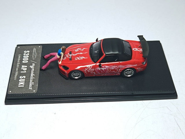 [ Pre-order ] MC640022A MC Model Collect 1:64 Honda S2000 AP1 Red with Figure