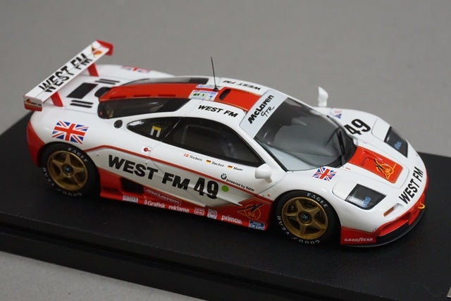 1:43 HPI 8261 Mirage McLaren F1 GTR Le Mans 1995 #49 model car