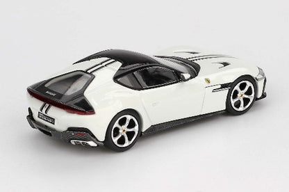 [ Pre-order ] BBRFER64034 BBR 1:64 Ferrari 12 Cilindri Bianco Avus