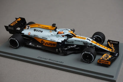 1:43 Spark S7678 McLaren MCL35M Monaco GP 2021 #3 D. Ricciardo VUSE Spec model car