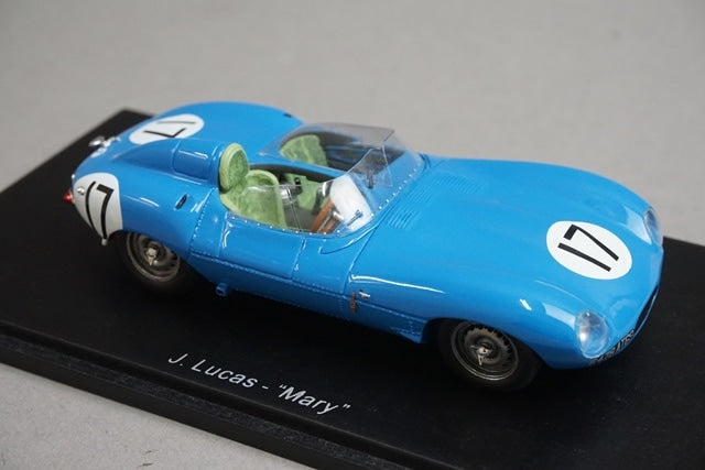 1:43 Spark S2119 Jaguar D Le Mans 3rd 1957 #17 J. Lucas model car