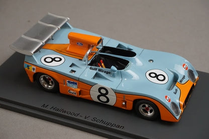 1:43 Spark STME09 Gulf Mirage M6 Le Mans 1973 #8 model car