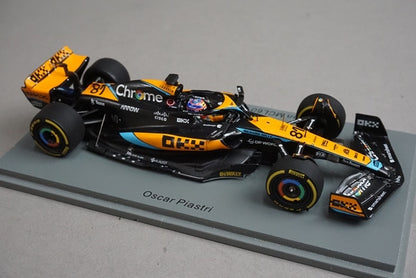 1:43 Spark S8574 McLaren MCL60 Australian GP 8th 2023 #81 model car