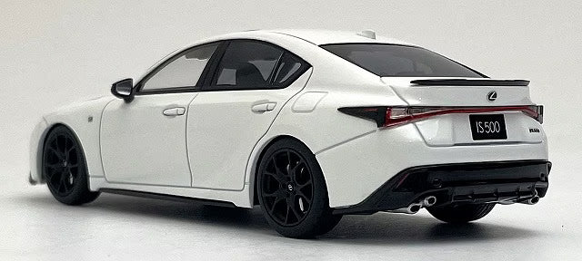 KS03932W KYOSHO 1:43 Lexus IS500 F Sport Performance Climax Edition (White Nova Glass Flake) Hobby Show Display Item