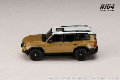 [ Pre-order ] HJ641081ABE Hobby Japan 1:64 Toyota Land Cruiser 250 ZX FIRST EDITION (RHD) Sand