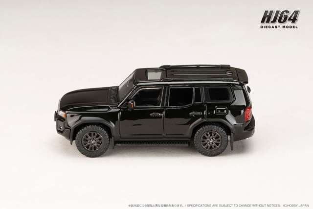 [ Pre-order ] HJ643081CBK Hobby Japan 1:64 Toyota Land Cruiser 250 VX Gasoline Vehicle (RHD) Black