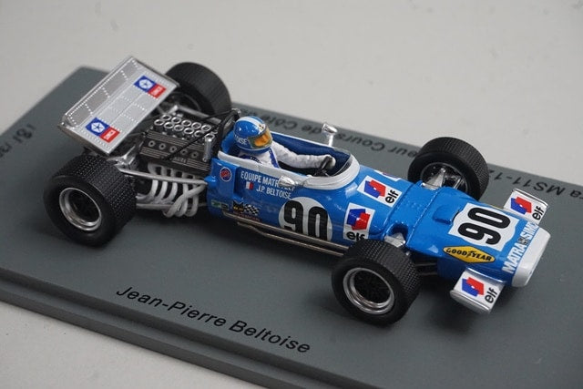 1:43 SPARK SF246 Matra MS11-12 Vainqueur Course de Cote du Mont Dore 1970 #90 model car