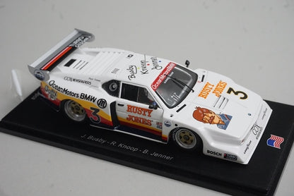 1:43 Spark US044 BMW M1 GR5 Daytona 1980 #3 model car