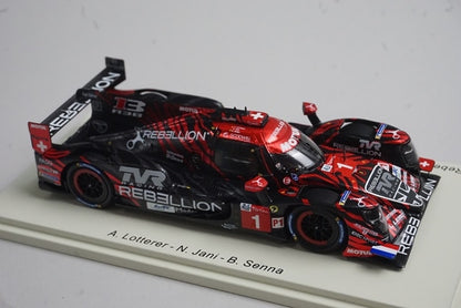 1:43 Spark S7001 Rebellion R13 Gibson Rebellion Racing Le Mans 24H 4th 2018 #1 model car