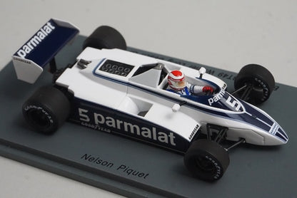 1:43 Spark S4790 Brabham BT49 Winner Long Beach GP 1980 #5 N. Piquet model car