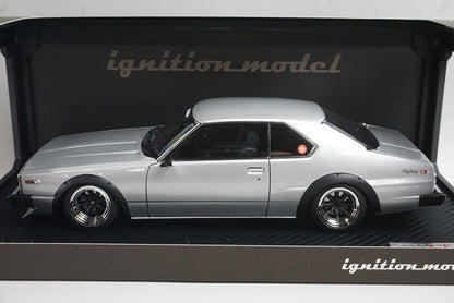 1:18 ignition model IG3465 Nissan Skyline 2000 GT-ES (C210) Silver