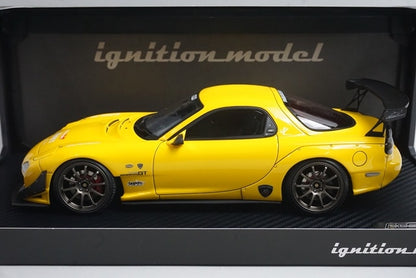 1:18 ignition model IG2043 Mazda RX-7 (FD3S) Feed Yellow