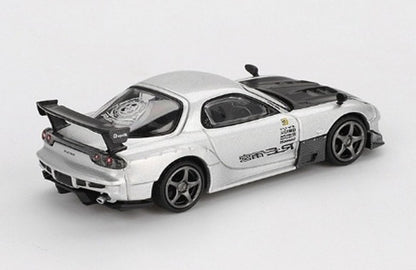 [ Pre-order ] MGT01106-R TSM MINI-GT 1:64 Mazda RX-7 RE Amemiya Silver Metallic (Right-Hand Drive)