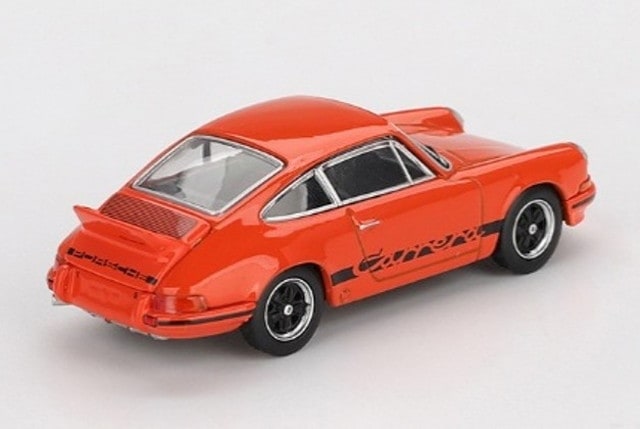 [ Pre-order ] MGT01142-L TSM MINI-GT 1:64 Porsche 911 Carrera RS 2.7 Tangerine/Black Livery (Left-hand drive)