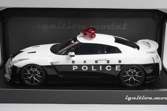 1:18 ignition model IG1901 Nissan GT-R R35 2018 Japan Tochigi Police Expressway Traffic model car