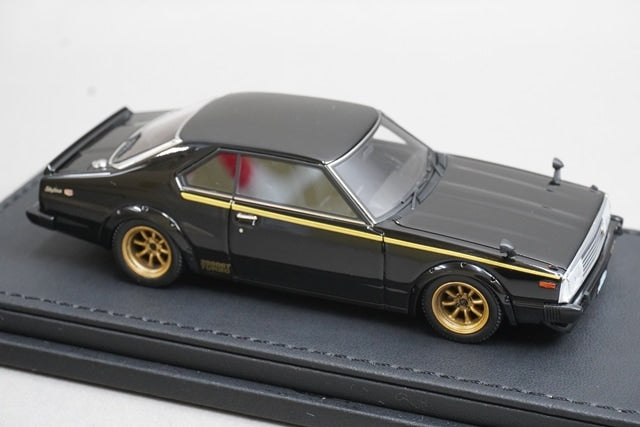 1:43 ignition model IG0122 Nissan Skyline 2000 Turbo GT-ES C211 Black model car