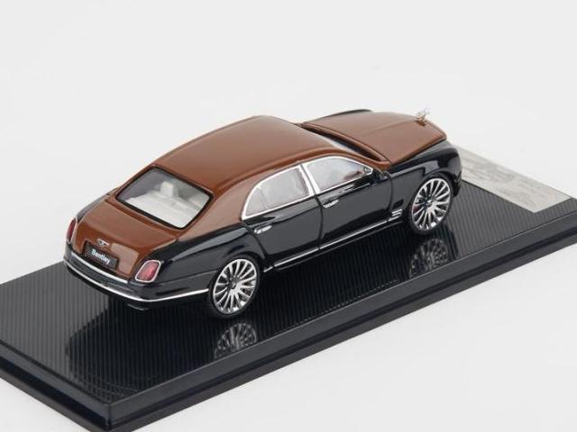 [ Pre-order ] SC Models 1:64 Bentley Mulsanne Sport Black Coffee Top