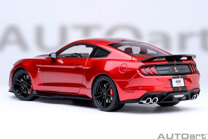 [ Pre-order ] 73098 AUTOart 1:18 Ford Mustang Shelby GT500 (Red with Black Stripes)