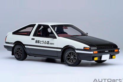 78787 AUTOart 1:18 Toyota Sprinter Trueno (AE86) "Initial D" "Project D" Final Version (30th Anniversary)