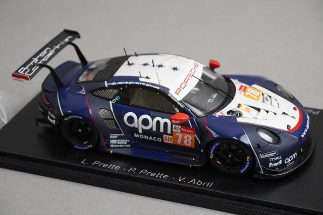 1:43 SPARK S7944 Porsche 911 RSR Proton Competition Le Mans 24H 2019 #78 model car