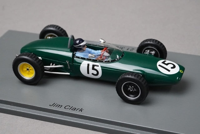 1:43 SPARK S7118 Lotus 21 Dutch GP 3rd place 1961 #15 J. Clark model car