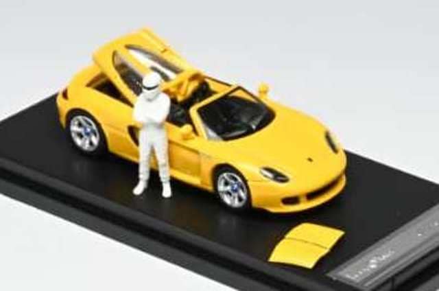 [ Pre-order ] Funny Model 1:64 Porsche Carrera GT Fayence Yellow