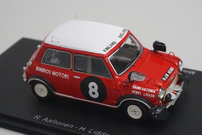 1:43 Spark S2660 Mini Cooper East African Safari 1967 #8 model car