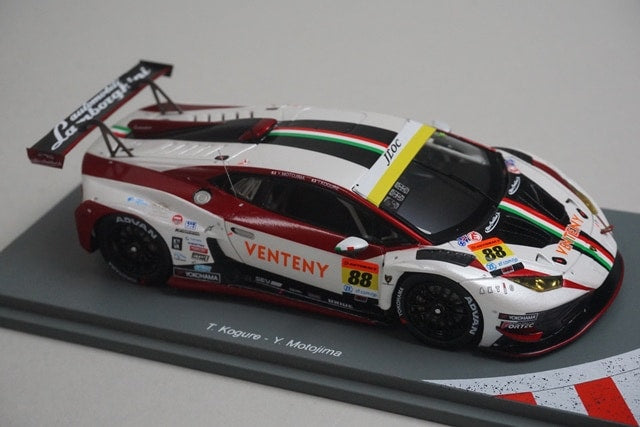 1:43 Spark 43SGT2024C3 VENTENY Lamborghini GT3 JLOC Champion GT300 Super GT 2024 #88 model car