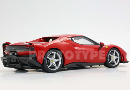 [ Pre-order ] P18269B BBR 1:18 Ferrari 296 Speciale Rosso Corsa (with clear case)