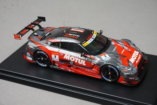1:43 EBBRO 45397 Nissan Motul Autech GT-R Super GT500 Fuji Rd.2 Winner 2016 #1 Tsugio Matsuda / R. Quintarelli