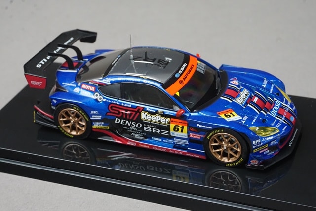 1:43 EBBRO 45803 Subaru BRZ R&D Sports Super GT300 2021 #61 Takuto Iguchi / Hideki Yamauchi
