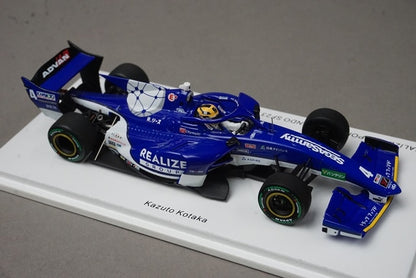 1:43 Spark SFJ004 Realize Corporation Kondo SF23 TRD 01F Super Formula model car