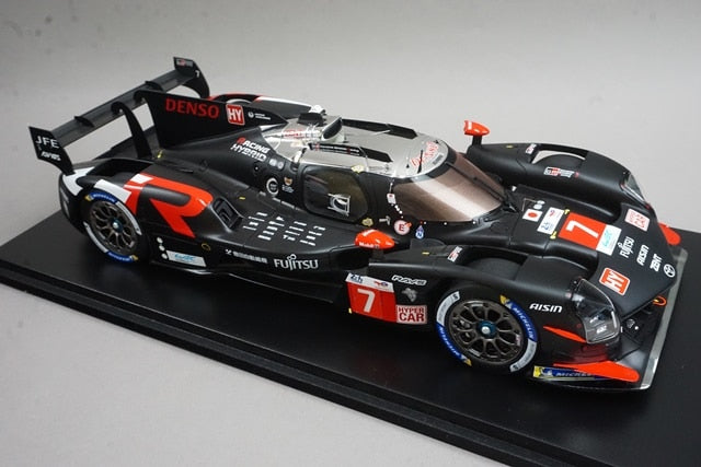 1:18 SPARK 18S644 Toyota GR010 Hybrid Toyota Gazoo Racing Le Mans 24H 2nd 2024 #7