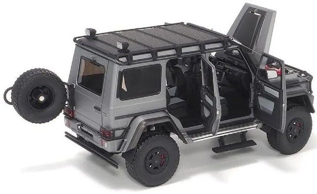 860307 Almost Real Model 1:18 Brabus 550 Adventure Mercedes-Benz G 500 2017 Monza Gray Magno model car