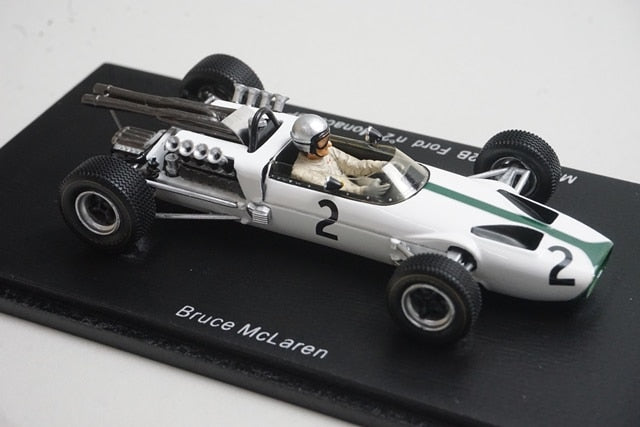 1:43 SPARK S3093 McLaren M2B Ford Monaco GP 1966 #2 B. McLaren model car