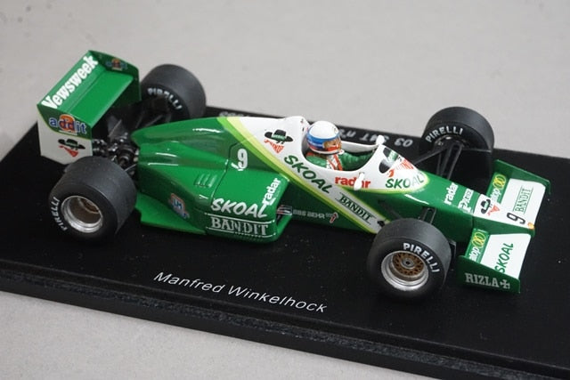 1:43 SPARK S1728 RAM 03 SAT French GP 1985 #9 M. Winkelhock model car