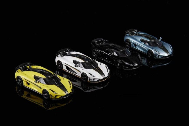 [ Pre-order ] SC art 1:64 Koenigsegg Regera Carbon Fiber Pearl White
