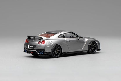 [ Pre-order ] M63515 MOTORHELIX 1:64 Nissan GT-R(R35) Track Edition Engineered by NISMO 2020 Dark Metal Gray