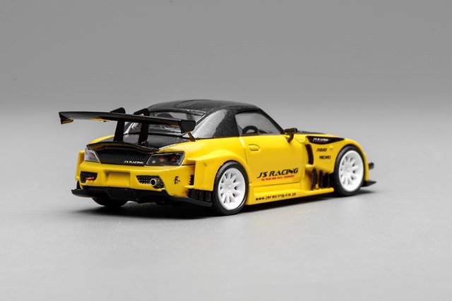 [ Pre-order ] M65146 MOTORHELIX 1:64 Honda S2000 J's Racing New Indy Yellow Pearl