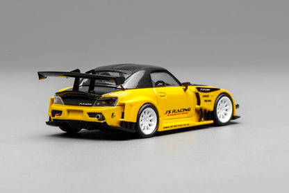 [ Pre-order ] M65146 MOTORHELIX 1:64 Honda S2000 J's Racing New Indy Yellow Pearl