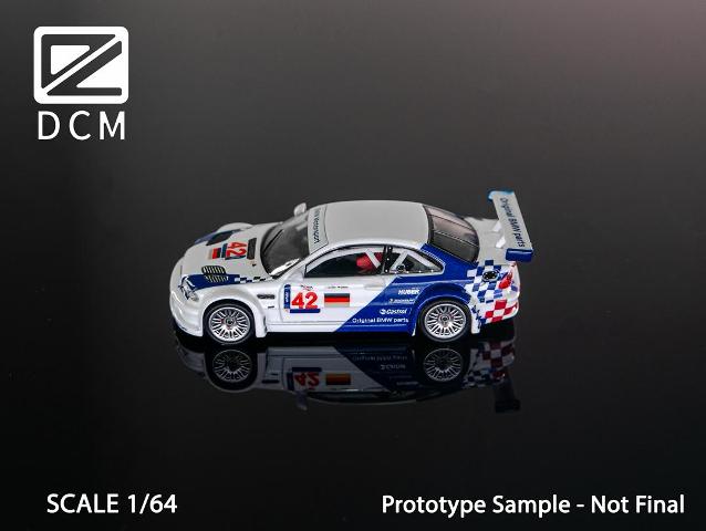 [ Pre-order ] DCM 1:64 M3 GTR E46 2001 #42