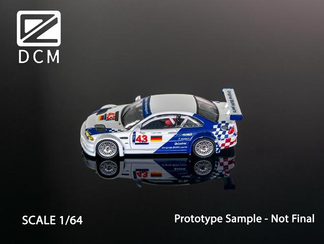 [ Pre-order ] DCM 1:64 M3 GTR E46 2001 #43