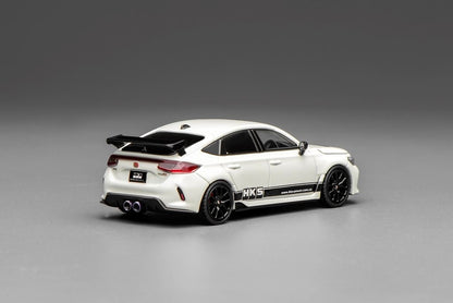 [ Pre-order ] M65319 Motor Helix 1/64 Honda Civic Type R (FL5) HKS Livery Championship WhiteM65319 Motor Helix 1:64 Honda Civic Type R (FL5) HKS Livery Championship White