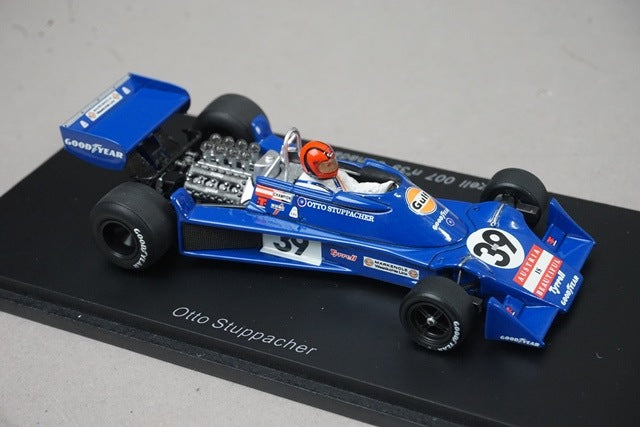 1:43 Spark S1649 Tyrrell 007 Canadian GP 1976 #39 O. Stubbach