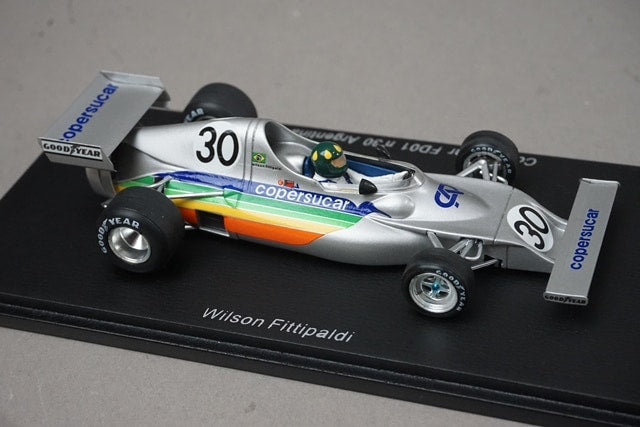 1:43 SPARK S3934 Copascar FD01 Argentine Grand Prix 1975 #30 W. Fittipaldi model car