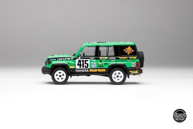 [ Pre-order ] DTGHUF-004 GCD Gaincorp Products 1:64 Toyota Land Cruiser 70 HUF x DiecastTalk Special Edition