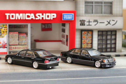 [ Pre-order ] SW Street Weapon 1:64 Benz S600 W140 Black