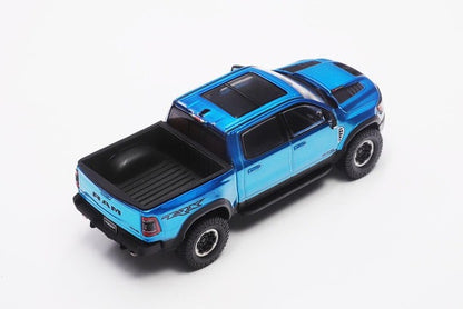 [ Pre-order ] KS-067-662 Shadow Pro 1:64 Tyrannosaurus Rex Pickup Truck Blue (LHD)