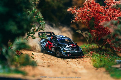 [ Pre-order ] T64-085-24RL69 Tarmac Works 1:64 Toyota GR YARIS Rally1 HYBRID Rally Latvia 2024 Winner Kalle Rovanpera / Jonne Halttunen
