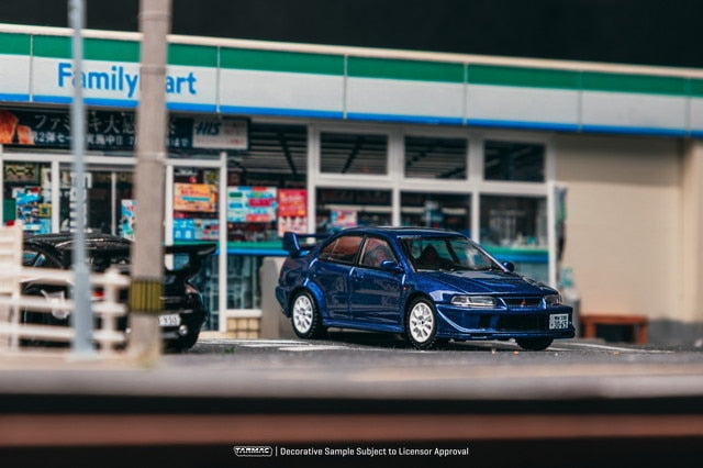 [ Pre-order ] T64R-021-TMEB Tarmac Works 1:64 Mitsubishi Lancer Evolution VI Tommi Makinen Edition Blue